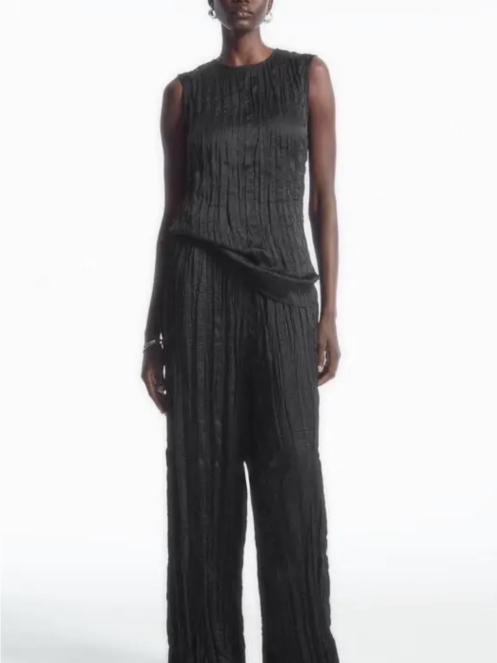Topshop Plissé set